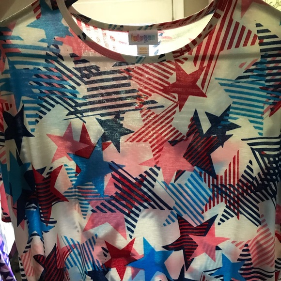 LuLaRoe XXS Americana Irma - Picture 1 of 3
